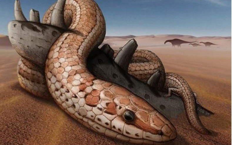 В Аргентине найдены останки змеи с задними лапами