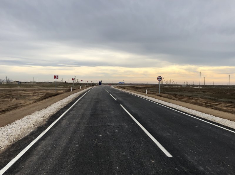ВОЛГОГРАД. В Волгоградской области завершили ремонт 10-километрового участка трассы