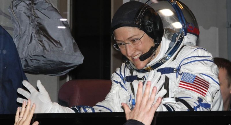 Американская астронавт побила рекорд пребывания в космосе среди женщин