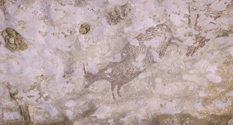 Археологи обнаружили уникальные наскальные рисунки