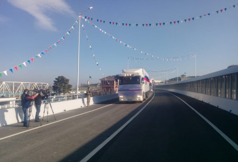 АЗЕРБАЙДЖАН. Мост через Самур торжественно открыли на границе России и Азербайджана