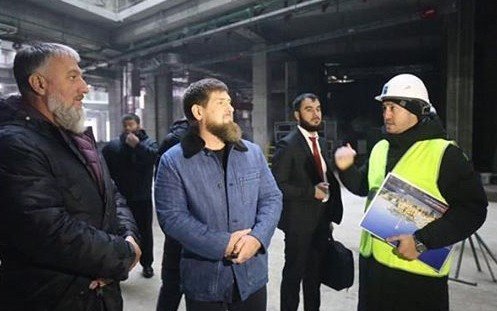 ЧЕЧНЯ. Рамзан Кадыров ознакомился с ходом строительства ТРЦ «Грозный Молл»