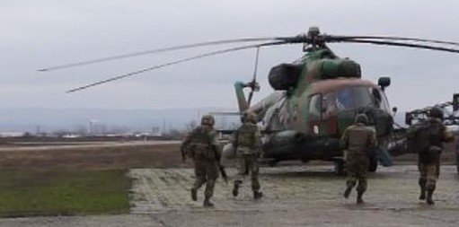 ЧЕЧНЯ. В Чечне прошла совместная тренировка медслужбы, спецназа и авиации Росгвардии