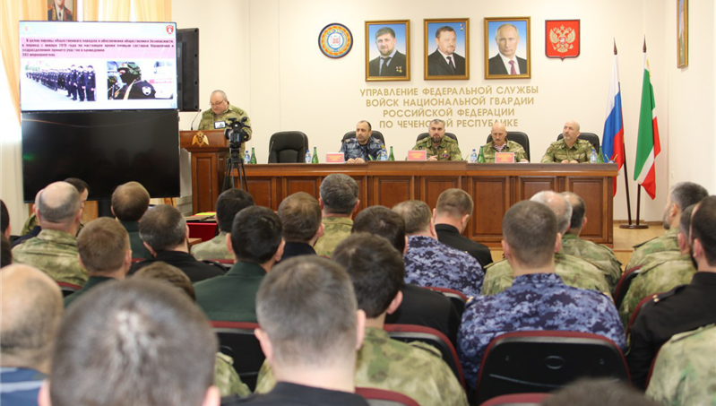 ЧЕЧНЯ. В Управлении Росгвардии по Чеченской Республике подвели итоги служебно-боевой деятельности за 2019 год (видео)