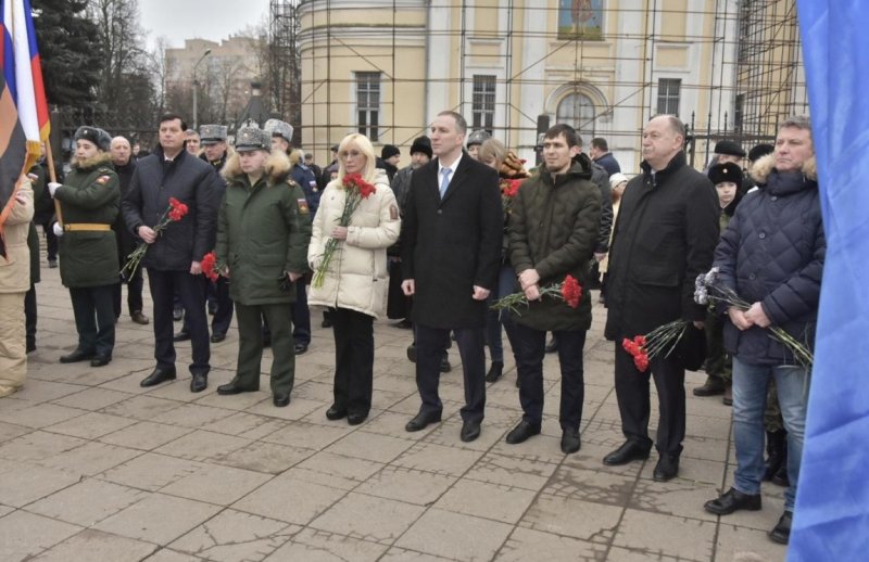 ЧЕЧНЯ. Заместитель градоначальника Хаважи Хажмурадов принял участие в торжественных мероприятиях, посвященных празднованию освобождения города Наро-Фоминск от немецко-фашистских захватчиков