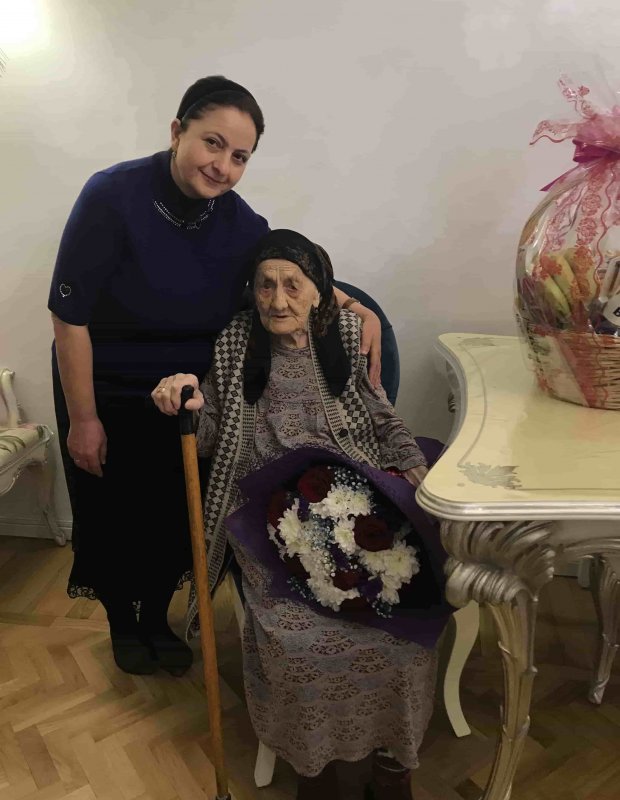 ИНГУШЕТИЯ. Труженице тыла, ветерану труда Евлоевой Дугурхан Ассламбековне исполнилось 96 лет!