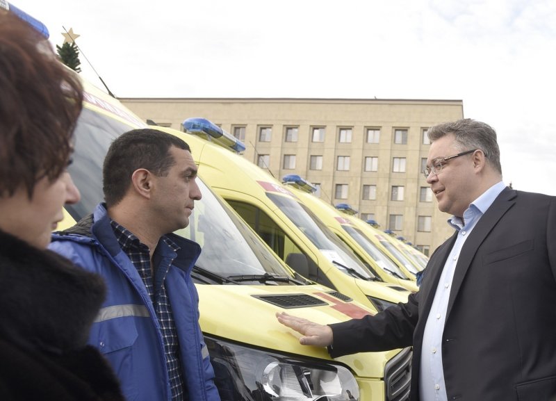 СТАВРОПОЛЬЕ. Автопарк машин «скорой помощи» Ставрополья пополнился 29 автомобилями