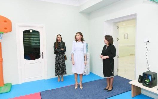 АЗЕРБАЙДЖАН. Мехрибан Алиева посетила Детский психоневрологический центр в Баку