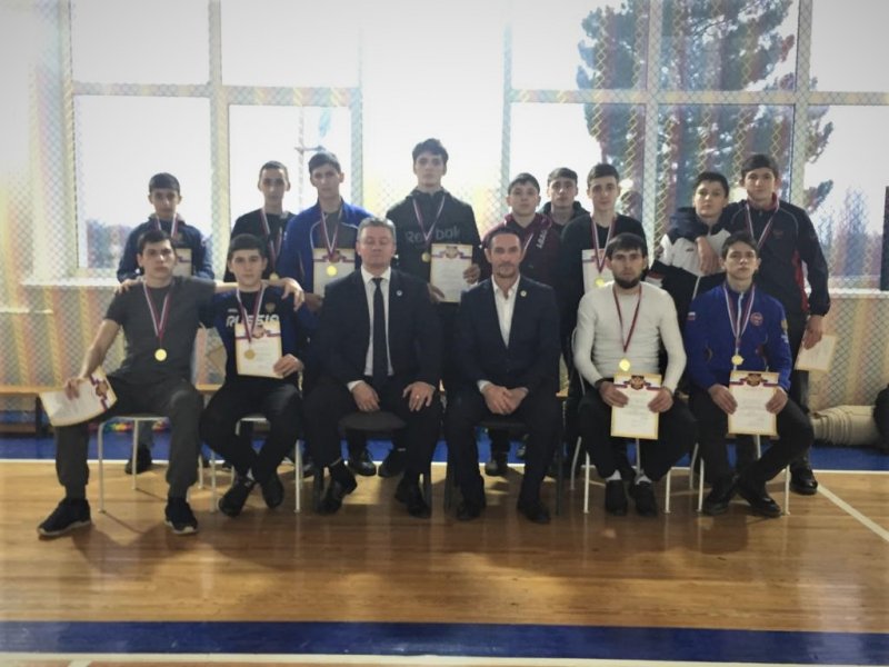 ЧЕЧНЯ.  Команда Чеченской Республики заняло первое призовое место по тхэквондо