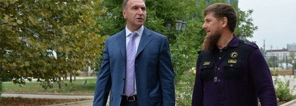ЧЕЧНЯ.  Кадыров поздравил Шувалова с днём Рождения