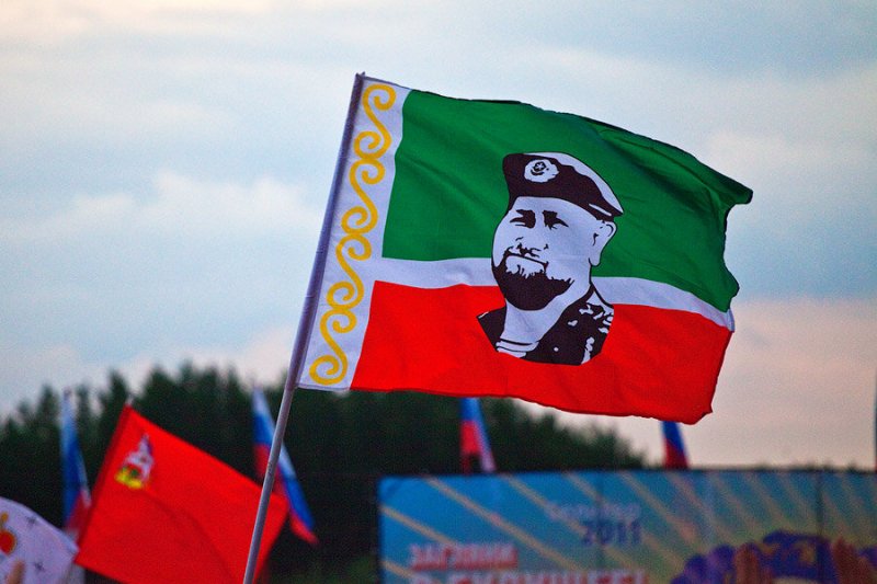 Флаг Чеченцев Фото