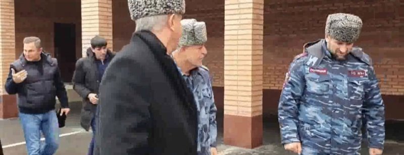 ЧЕЧНЯ. Руслан Алханов проинспектировал приграничные посты ДПС