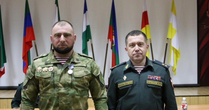 ЧЕЧНЯ. Старший сержант полиции Зелимхан Джабраилов награждён медалью «За отвагу»
