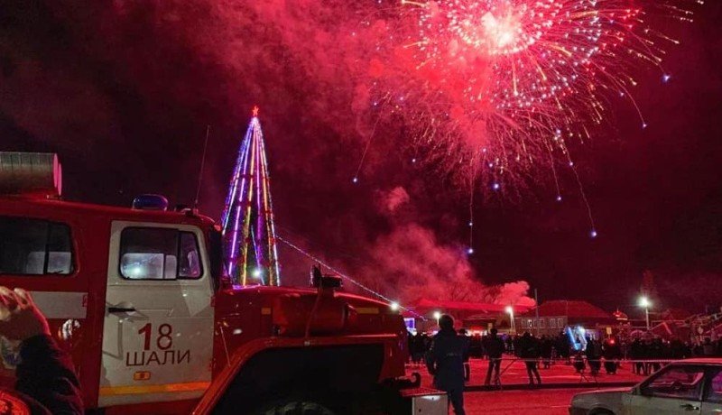 ЧЕЧНЯ. В Чечне новогодние мероприятия прошли без пожаров