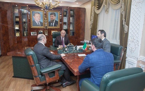 ЧЕЧНЯ. Рабочее совещание министра Усмана Баширова с заместителями и директорами департаментов