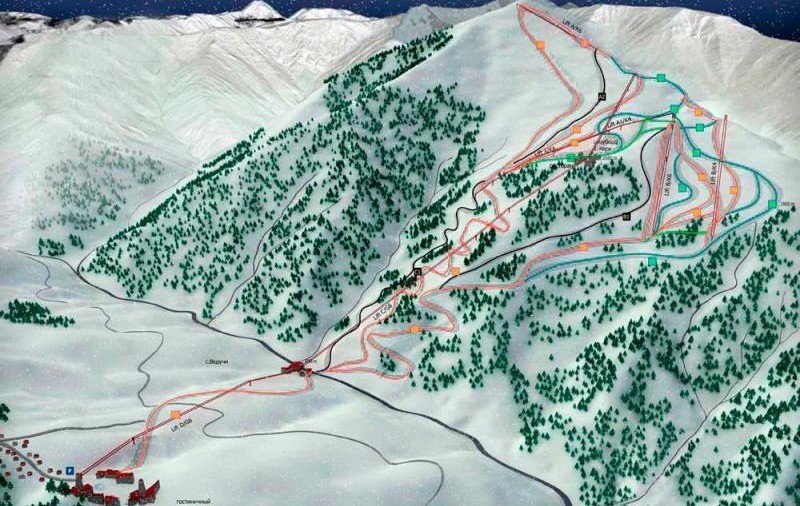ЧЕЧНЯ.Курорт «Ведучи»  вошел в систему горнолыжного кластера Северного Кавказа