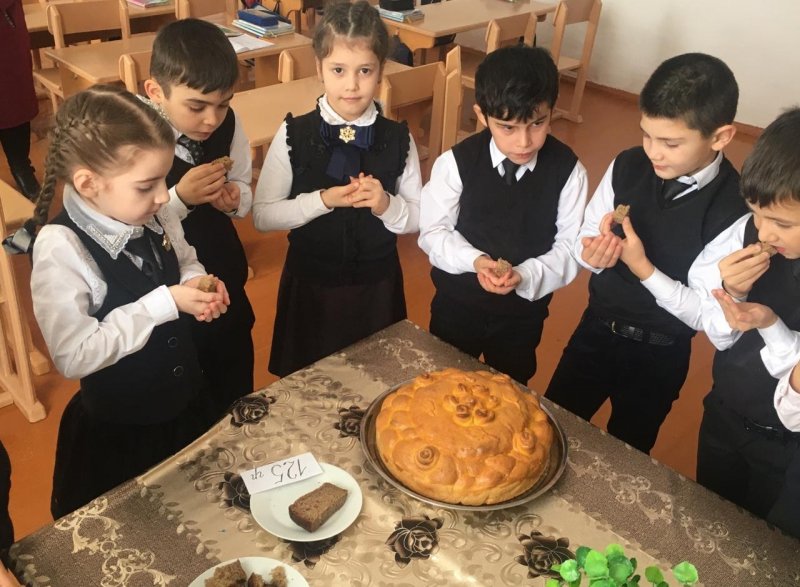 ИНГУШЕТИЯ. Школы Ингушетии присоединились к Всероссийской акции «Блокадный хлеб»