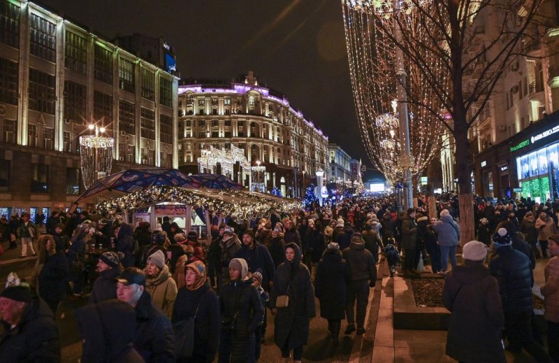 Москву на новогодние праздники посетили 5 миллионов туристов