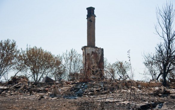 ВОЛГОГРАД. Два человека погибли при пожаре на даче в Волгограде