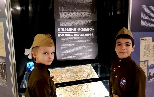 ВОЛГОГРАД. В Волгограде открылась выставка о финальном этапе Сталинградской битвы