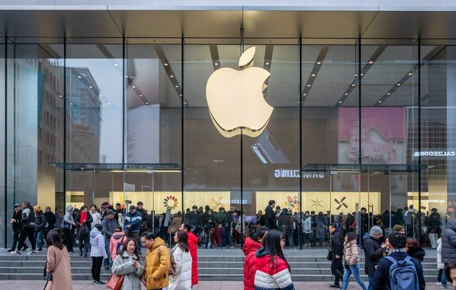 Apple временно закрыла все магазины в Китае из-за эпидемии коронавируса