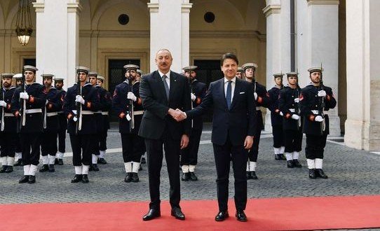 АЗЕРБАЙДЖАН. Президент Азербайджана Ильхам Алиев совершает официальный визит в Италию