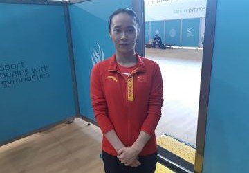 АЗЕРБАЙДЖАН. В Баку приятно выступать - китайская гимнастка