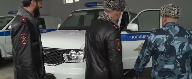 ЧЕЧНЯ. Автопарк ОМВД по Гудермесскому району пополнился 3 автомобилями