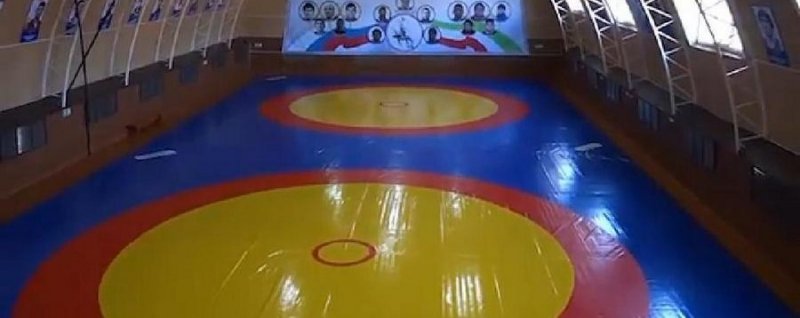 ЧЕЧНЯ. Фонд Кадырова подарил спортшколе новый инвентарь