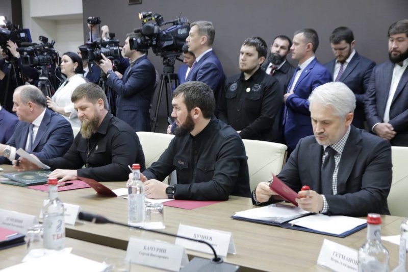 ЧЕЧНЯ. Р. Кадыров принял участие в совещании Секретаря Совбеза России