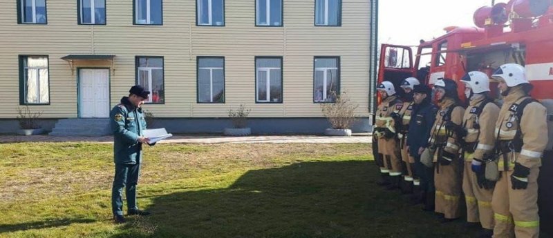 ЧЕЧНЯ. В Чеченской Республике проверили боеготовность пожарных частей