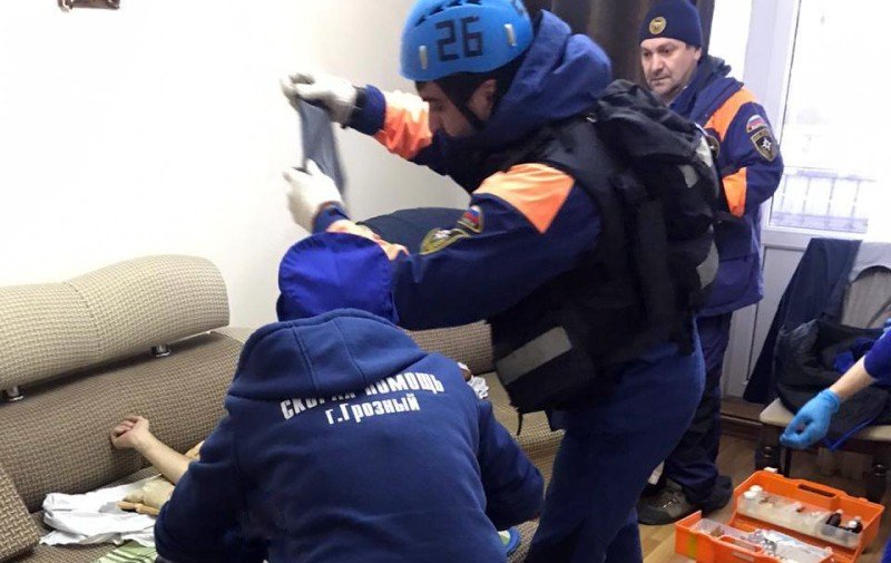 ЧЕЧНЯ. В Грозном спасатели оказали помощь мужчине, у которого случился инсульт