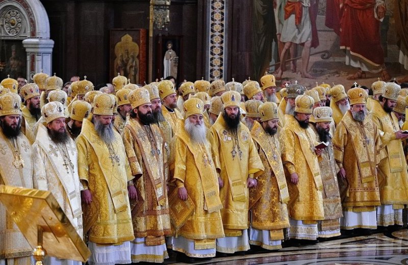 КБР. Архиепископ Феофилакт сослужил Святейшему Патриарху Кириллу