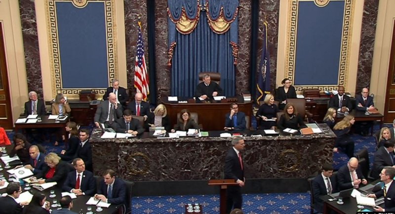 Сенат США против участия свидетелей в слушаниях по импичменту