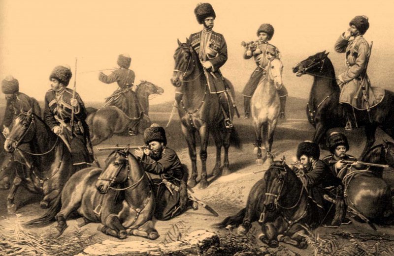ЧЕЧНЯ. Чеченская кавалерия в Кавказской войне