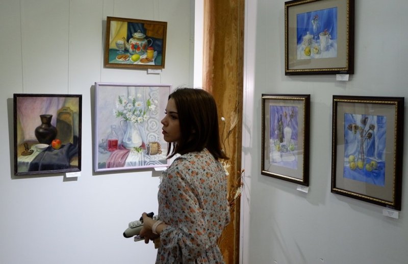 АСТРАХАНЬ. Астраханские художники представили свои работы на новом выставочном проекте