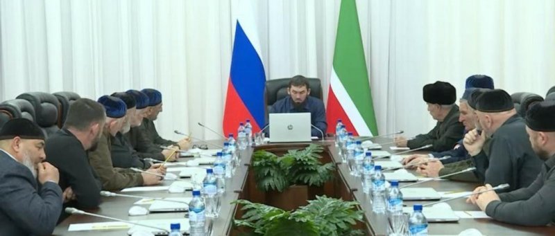 ЧЕЧНЯ. Даудов встретился с представителями тейпа Мержой