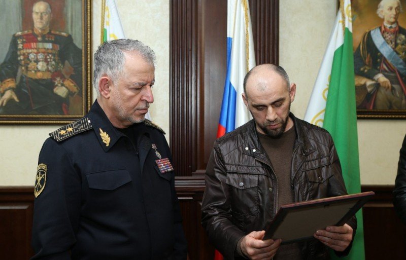 ЧЕЧНЯ. Кубок победителей «Спартакиады – 2019» передан в музей Министерства внутренних дел по ЧР.