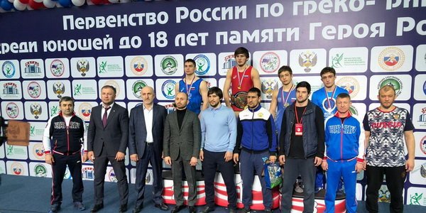 ЧЕЧНЯ. Пять чемпионов России по греко-римской борьбе