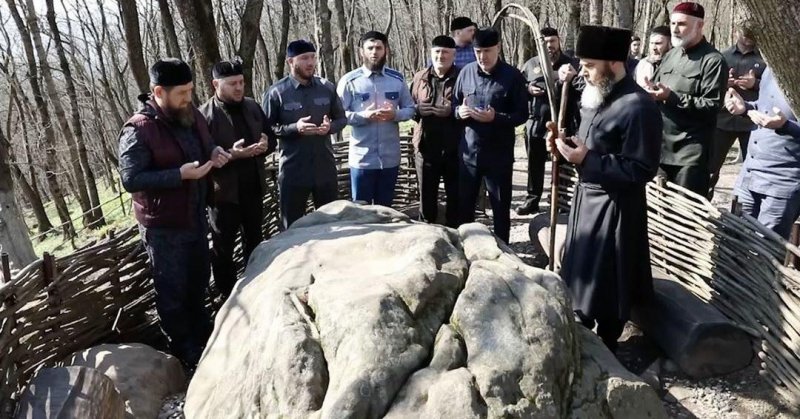 ЧЕЧНЯ. Рамзан Кадыров посетил гору Г1айракх-корта