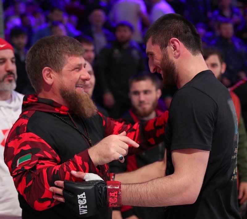 ЧЕЧНЯ. Рамзан Кадыров поздравил Магомеда Анкалаева с победой на турнире UFC