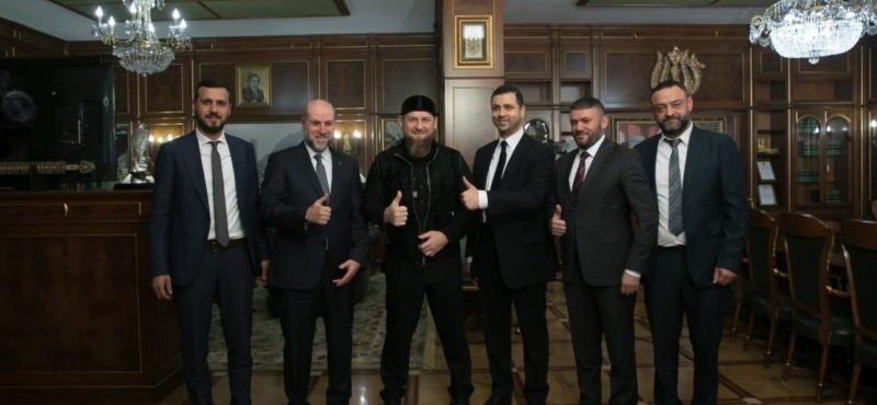 ЧЕЧНЯ. Рамзан Кадыров встретился с Верховным судьей Палестины Махмудом Аль-Хабашем