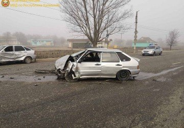 КАЛМЫКИЯ. По факту ДТП в Целинном районе проводится проверка