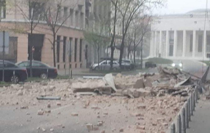 Землетрясение в столице Хорватии признали сильнейшим за последние 140 лет