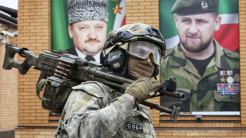 ЧЕЧНЯ.  РУС в Чечне готовит лучших воинов.
