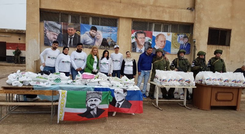 ЧЕЧНЯ. В предверии месяца Рамадан фонд Кадырова провел крупномасштабную акцию в Сирии