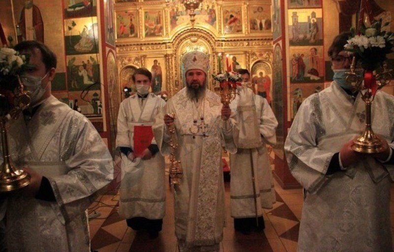 КАЛМЫКИЯ. Православные верующие отмечают Пасху