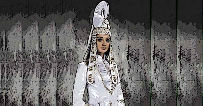 ЧЕЧНЯ. Кур-харс – древний вайнахский женский головной убор