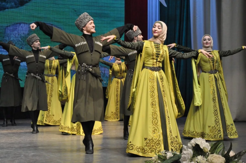 ЧЕЧНЯ. Танцевальный ансамбль «Вайнах» - заслуженная гордость Чечни и России