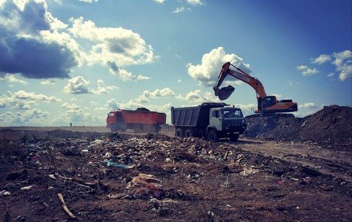 ЧЕЧНЯ. В А - Мартановском районе проводится рекультивация свалки ТКО